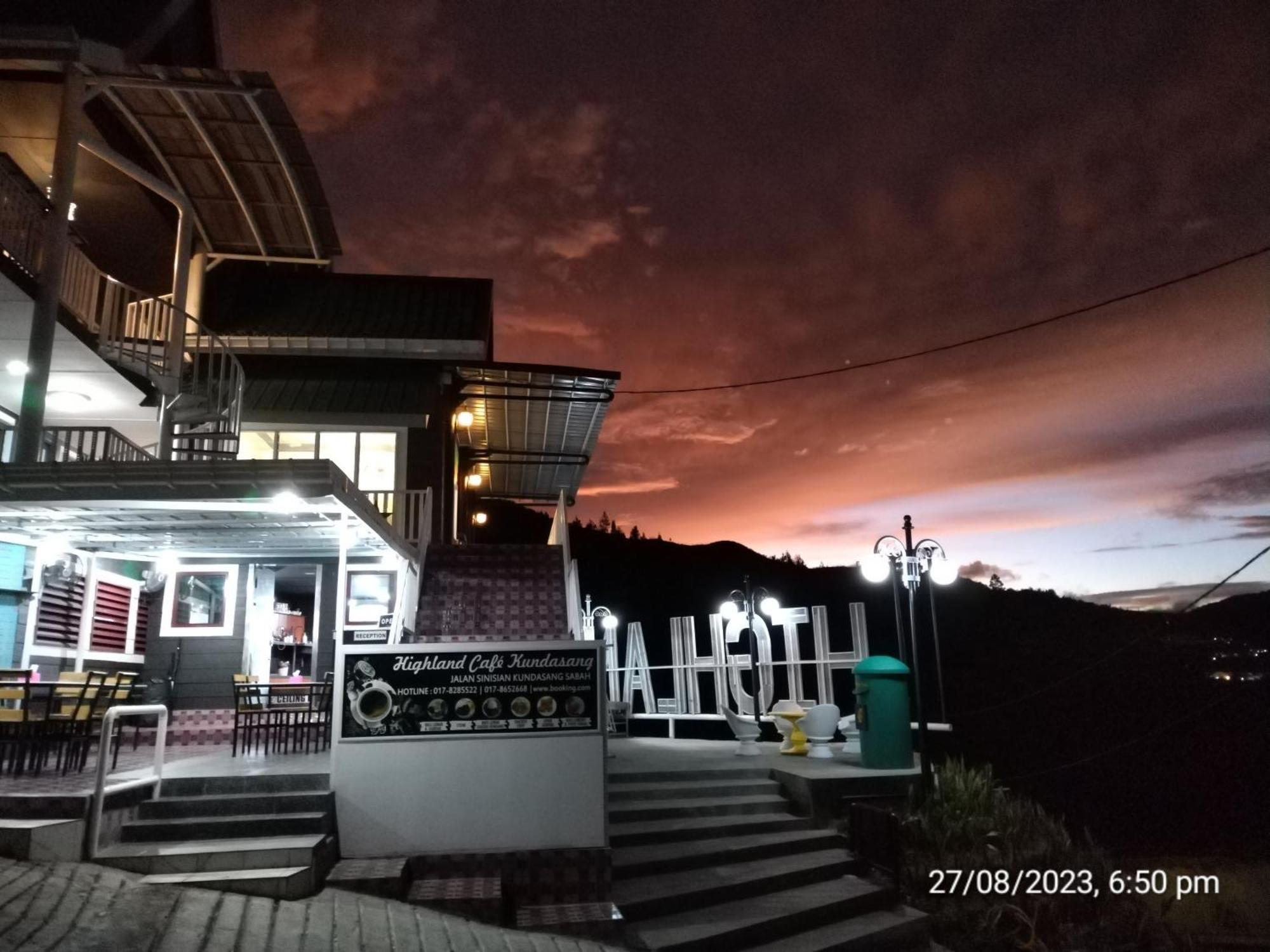 Highland Homestay Kundasang Ranau Eksteriør billede